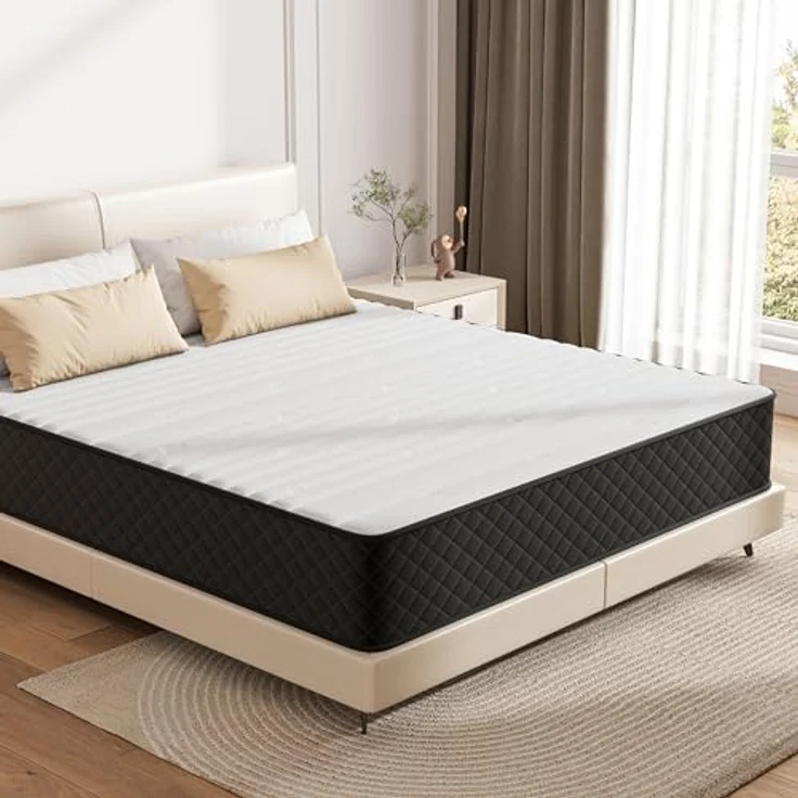 Matoresu Matratze 140x200 cm 7-Zone Härtegrad H4 Höhe/Öko-Tex Zertifiziert, 25cm Taschenfederkernmatratze mit Memory Foam, 140 x 200 x 25 cm – Bild 3