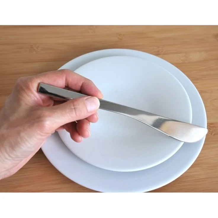 Alessi 6 Stück Dessertmesser Colombina – Bild 4