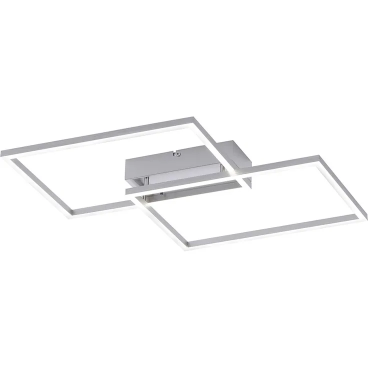 LED Deckenlampe, dimmbar, Fernbedienung, L 50,4 cm, IVEN