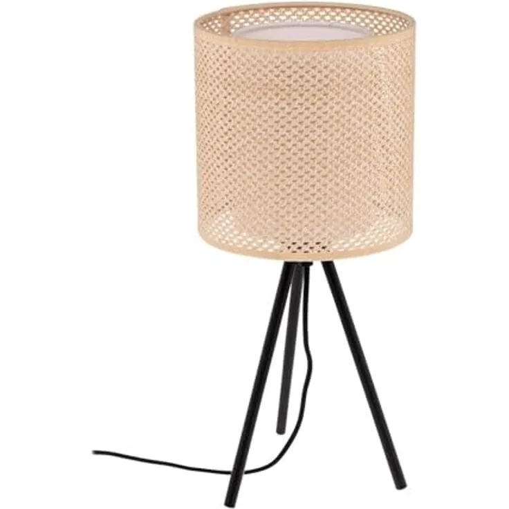 Lindby Tischleuchte Soula, Kunststoff Creme IP20, 1 x 15 W LED