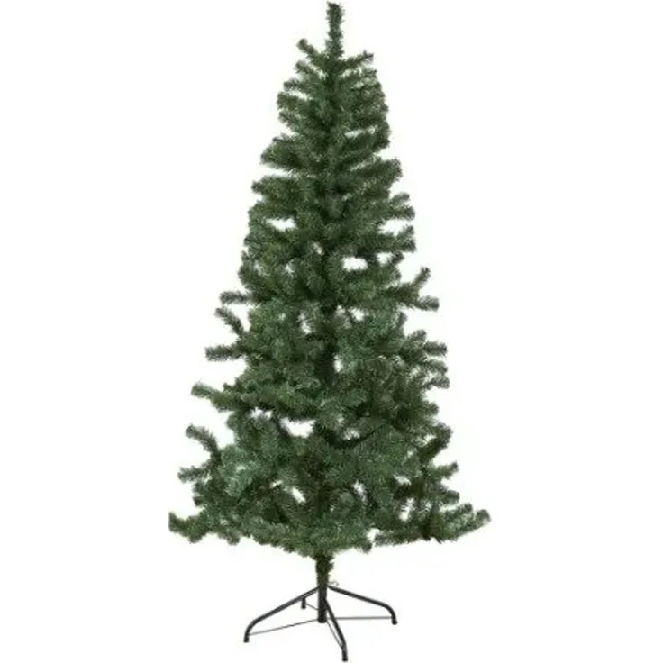 NSH Nordic ALF Weihnachtsbaum 140 x 74 cm PVC NORDIC WINTER mit LED-Lichtern