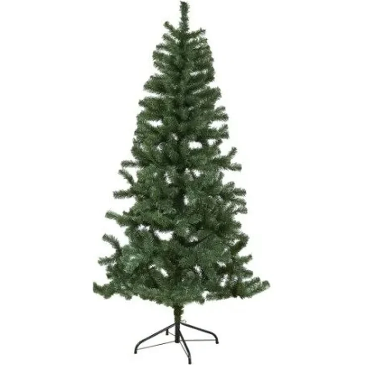 NSH Nordic ALF Weihnachtsbaum 140 x 74 cm PVC NORDIC WINTER mit LED-Lichtern