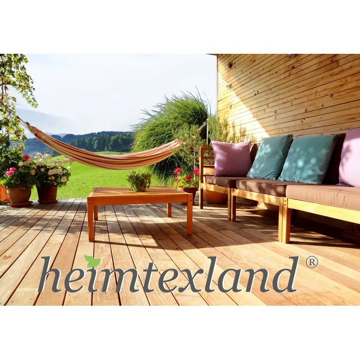 heimtexland Â® Outdoorkissen Lotus Effekt 45x45 Garten Dekokissen Wasserabweisend Outdoor Lounge Deko Kissen Typ742 Maritim StrandkÃ¶rbe – Bild 7