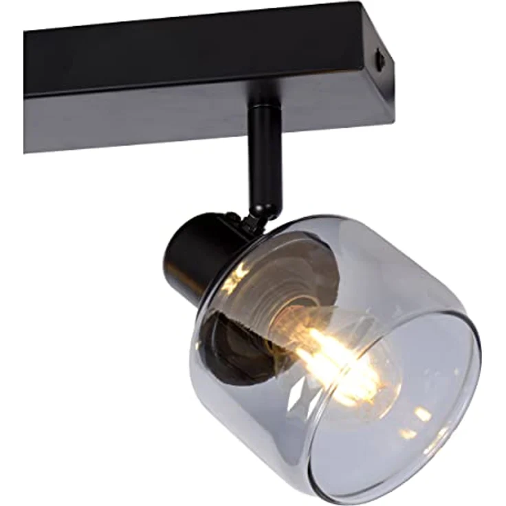 LUCIDE BJORN Deckenstrahler 2xE14, schwarz, modernes Design – Bild 5