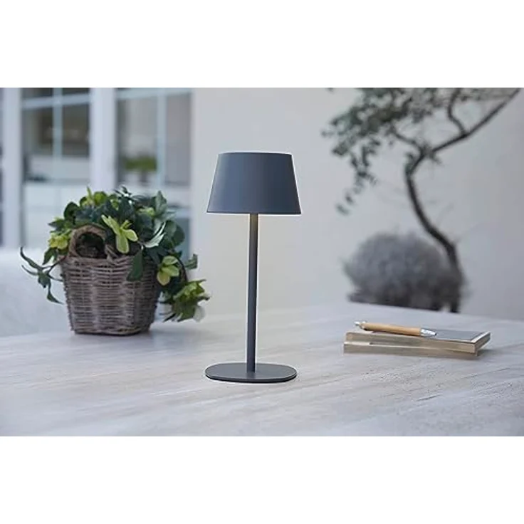 Northpoint LED Tischleuchte LED Akku Tischlampe Flaschenleuchte 3in1 45cm warmweiß – Bild 4
