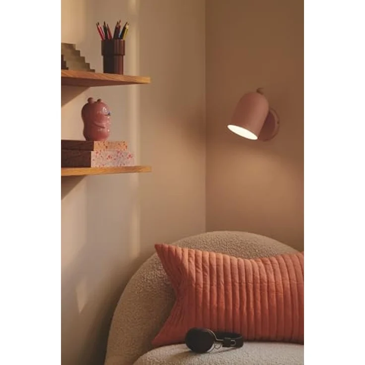 Nordlux 'Gaston' Wandleuchte, E27 IP20, Rosa, 195x195 mm – Bild 5