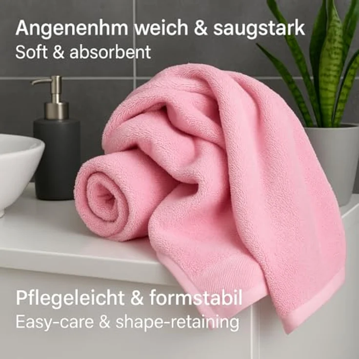 Betz Handtücher 6 Stück PALERMO Handtuch-Set, 100% Baumwolle – Bild 6