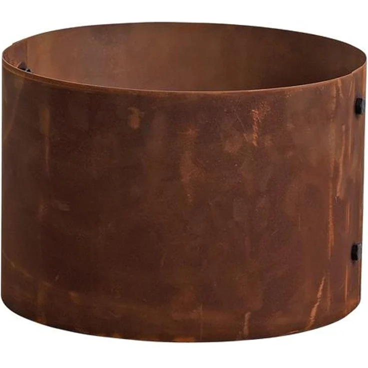 Pflanzring Metallring Stahl Hochbeet 40 cm Pflanzgefäß Pflanzkübel Rost Ring – Bild 1