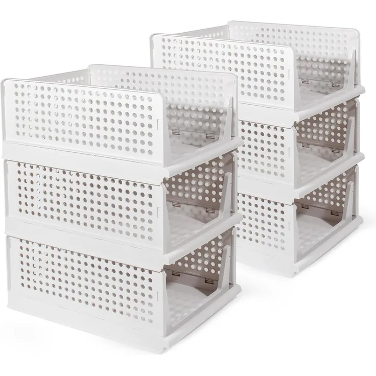 Zedelmaier Organizer Schrank-Organizer Kleiderschrank Schublade faltbare Aufbewahrungsbox (Set, 6 St)