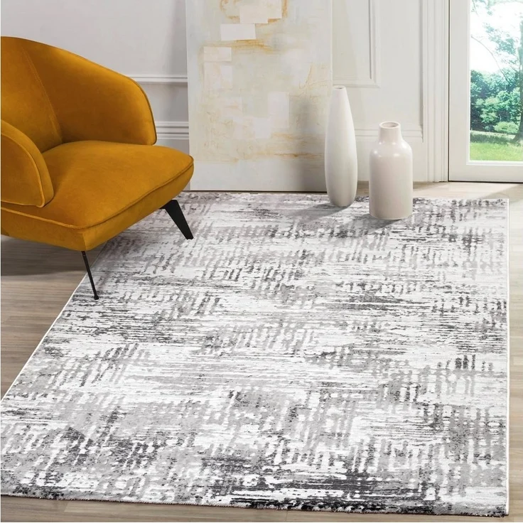 Sanat Teppich Harmony 3216, rechteckig, Höhe: 12 mm, weicher moderner Kurzflorteppich, Wohnzimmer – Bild 1