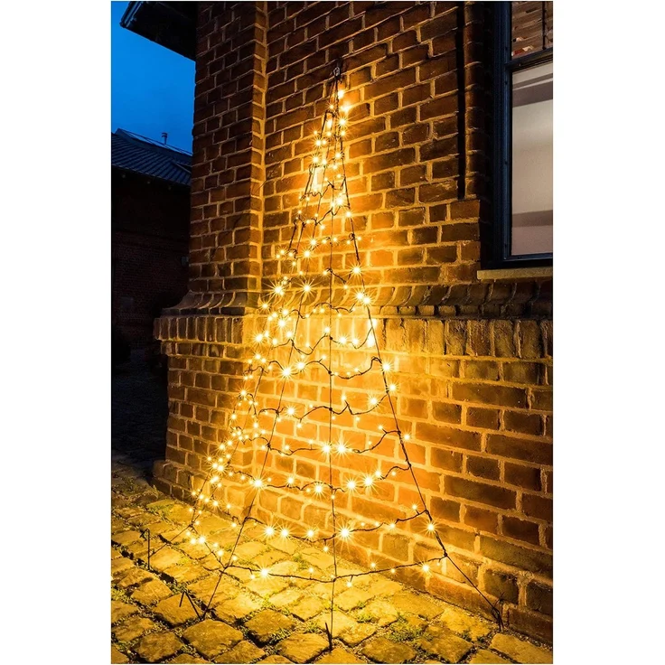 LED Tannenbaum hlbrd. 200 Galaxy,200ww LED,Wandbef. – Bild 3