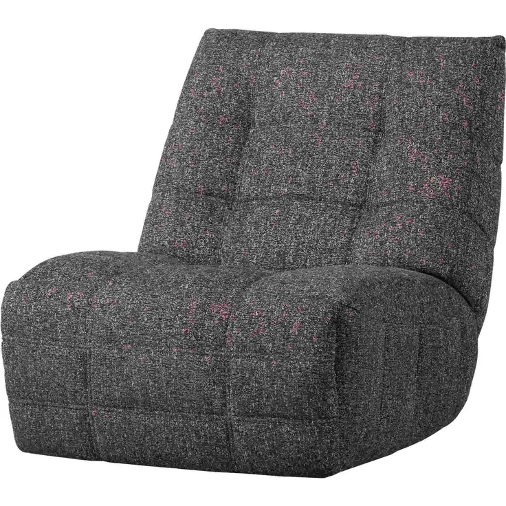 Ruhesessel Hein, hochwertiger Webstoff mit Motor-Relaxfunktion, modern, anthrazit/braun melange