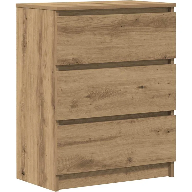 vidaXL Sideboard Artisan-Eiche 60x35x76 cm Holzwerkstoff 862492 – Bild 2