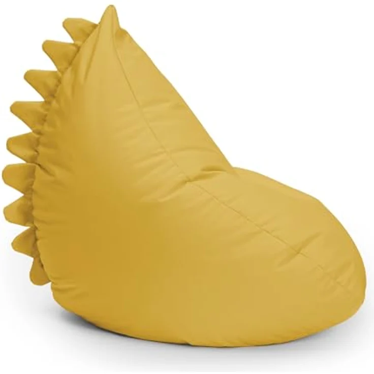 Lumaland Sitzsack Kinder Monster 80 x 80 x 70 cm, weiches Sitzpolster, pflegeleichtes Material, leicht – Bild 2
