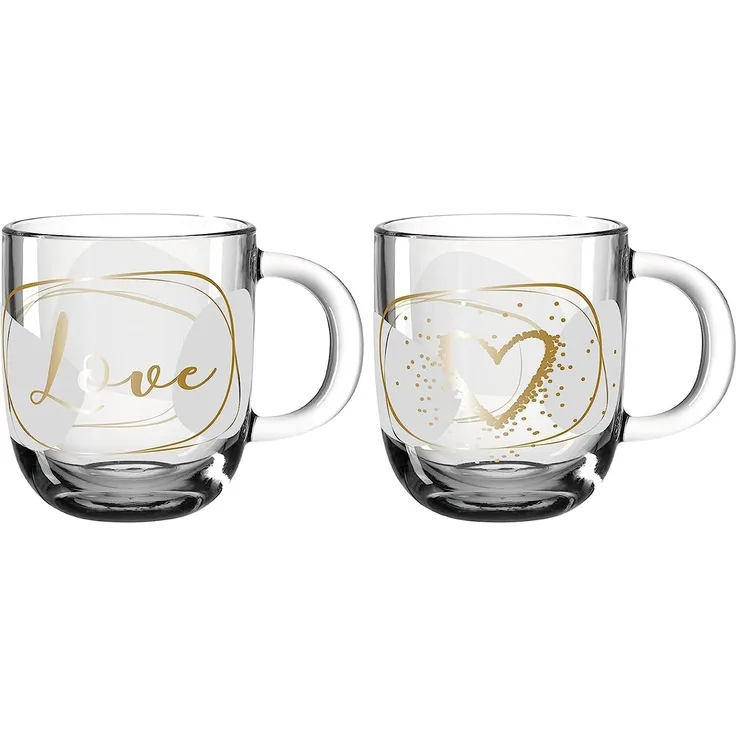 LEONARDO Geschenkset Tassen Love