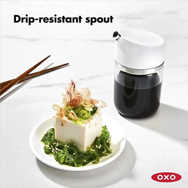 OXO Good Grips Ölspender aus Glas, 150 ml – für präzises Dosieren von Olivenöl – Bild 6