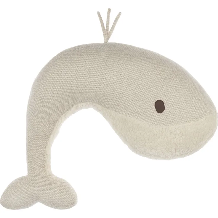Nanami Stillkissen Klein - Travel Whale - Strickop