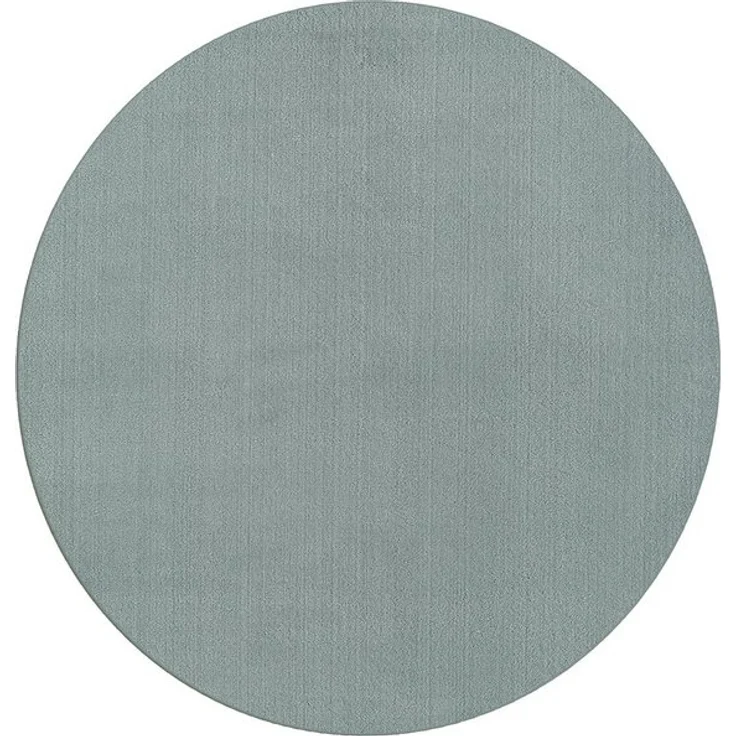 the carpet Teppich Relax round, rund, Höhe: 16 mm, waschbarer Wohnzimmer Teppich modern rutschfest – Bild 2