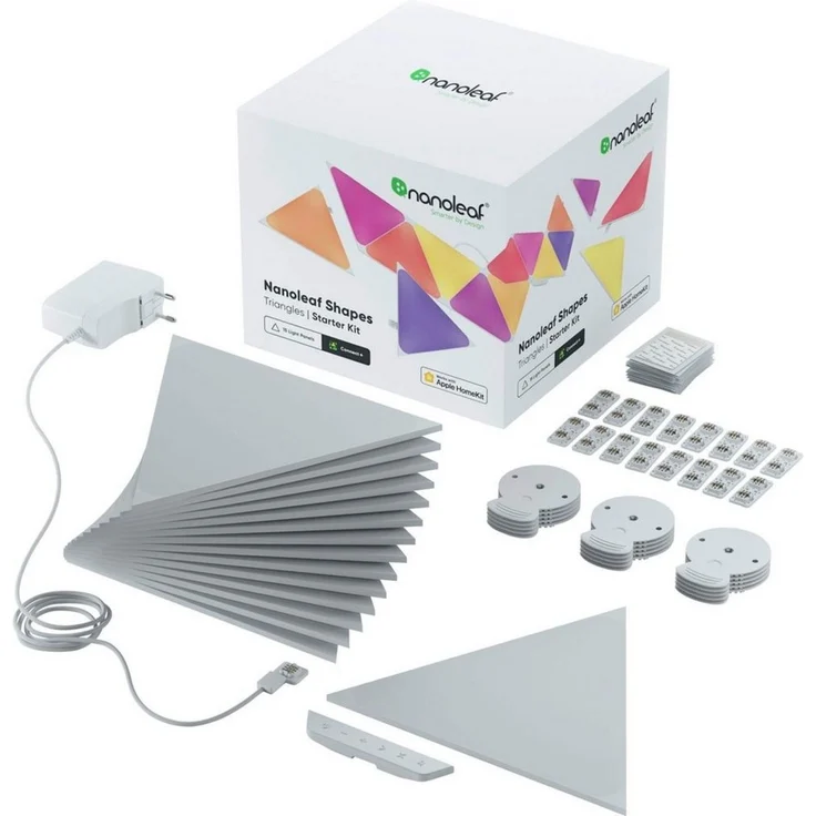 Nanoleaf Shapes Triangles Starter Kit - 15 PK EEK G – Bild 2