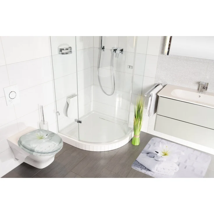 Sanilo Badematte Good Feeling, rutschhemmend, waschbar, schnelltrocknend, Polyester, rechteckig, sehr weich, hochwertig & modern, 50 x 80 cm oder 70 x 110 cm – Bild 2