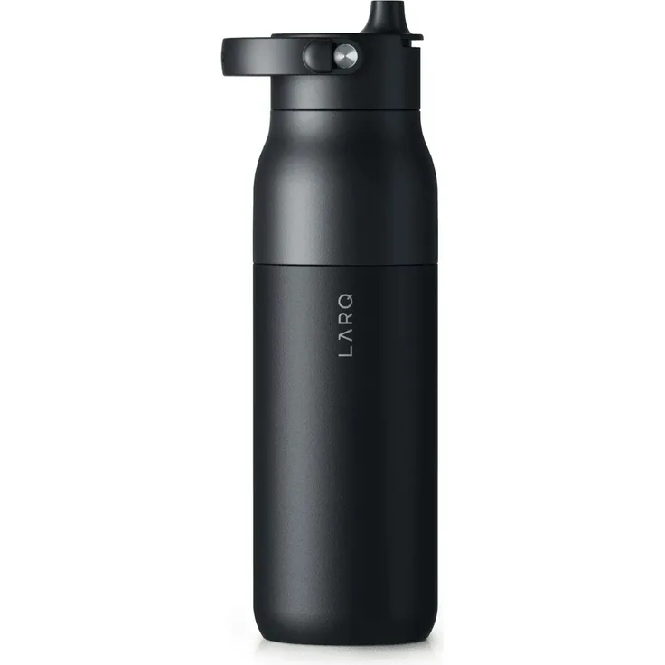 LARQ PureVis 2 Trinkflasche 680 ml selbstreinigend gefiltert Obsidian Black