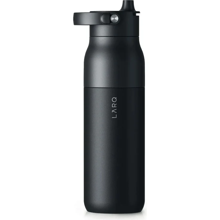 LARQ PureVis 2 Trinkflasche 680 ml selbstreinigend gefiltert Obsidian Black
