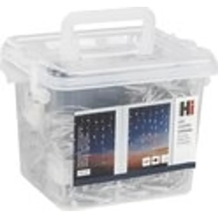 5m LED Lichtvorhang Eisregen, 200 LEDs, 8 Funktionen