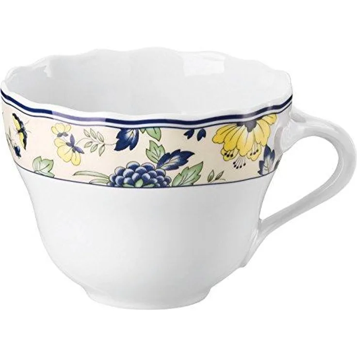 Hutschenreuther Maria Theresia Papillon , Obertasse, Porzellan, Spülmaschinenfest, 230 ml, 14742
