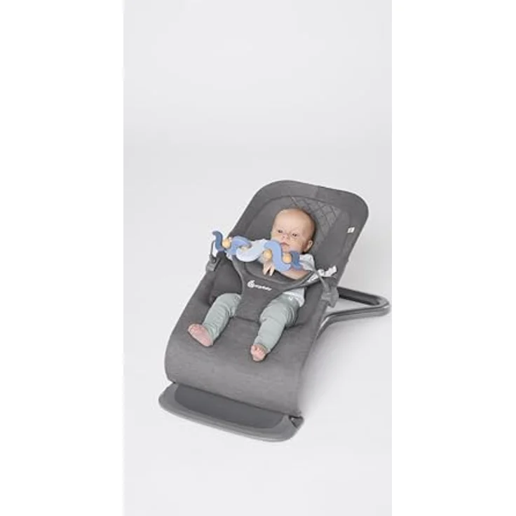 Ergobaby Evolve Bouncer Spielbogen, Zubehör für die Ergobaby 3-in-1 Babywippe Babyschaukel für Neugeborene ab Geburt, Serene Swells – Bild 5