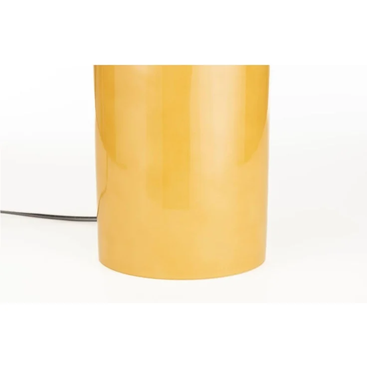 Tischlampe Morvan Dutchbone in Gelb mit Retro-Design aus Metall – Bild 2