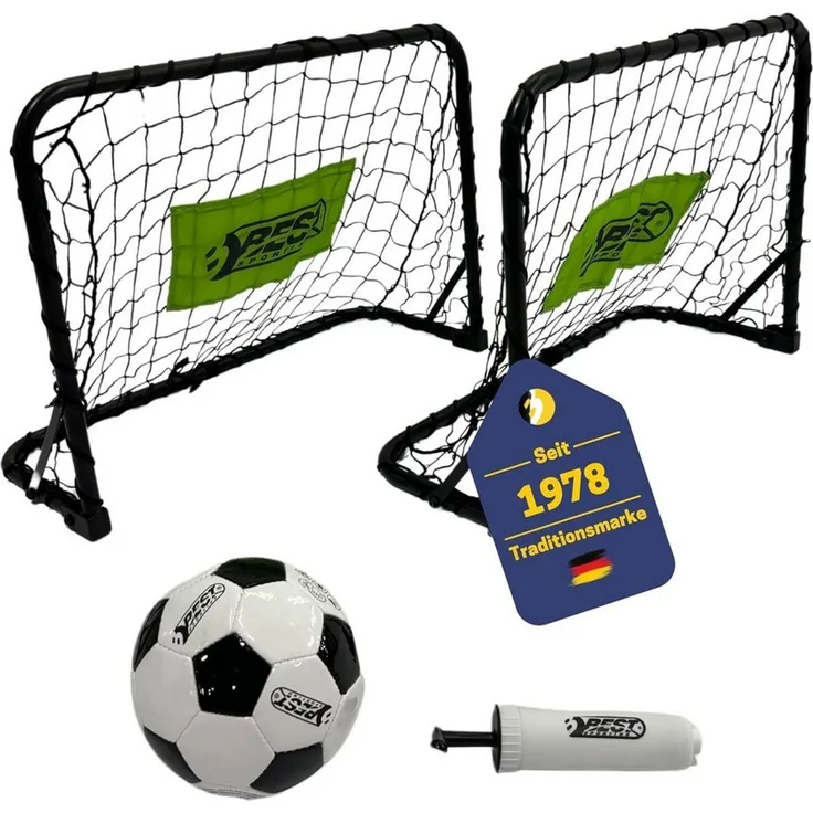 Best Sporting Fußballtor 11069 Mini Fußballtor Set inkl. 2x Mini Tore