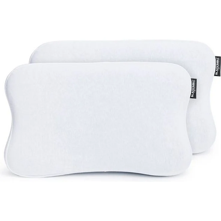 BLACKROLL® Pillow CASE Jersey, Kissenbezug 30 x 50 cm für Recovery Pillow, weicher Kopfkissenbezug aus hochwertiger Baumwolle, formstabile Kissenhülle ohne Faltenbildung, Weiß – Bild 4