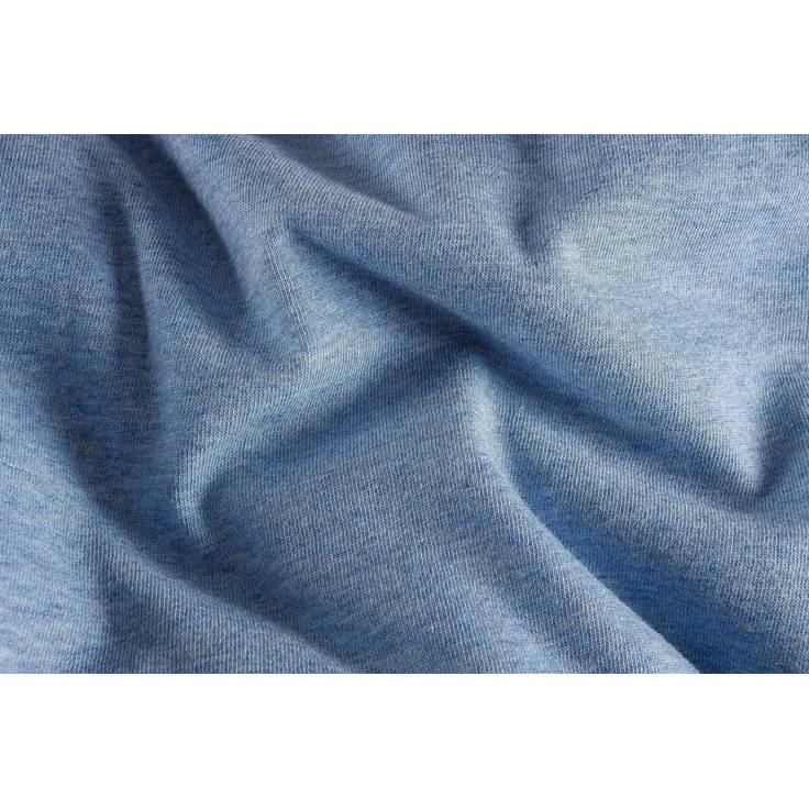 pic Bear hochwertiger Bezug für Stillmond 120 cm (Blue Demin Melange) | Versteckter Reißverschluss und OEKO-TEX STANDARD 100 – für komfortable Stillmomente, Ruhepausen und gemütliches Lesen