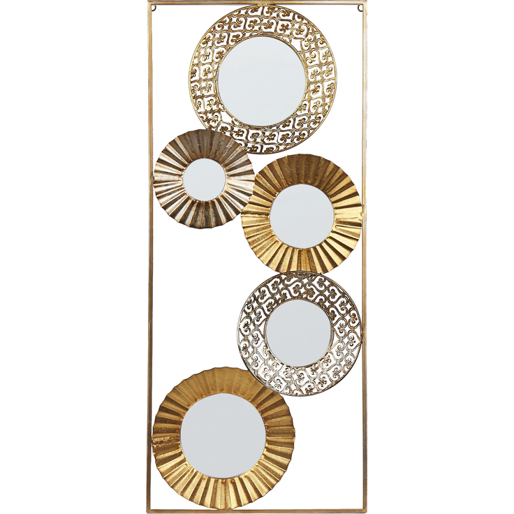 Wandobjekt MAICOBA 90 cm Metall Gold