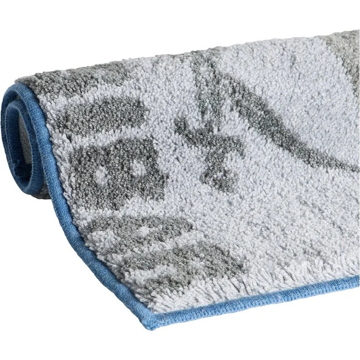 Sansibar Sylt Badematte Sansibar Badteppich CLIFF, Hoch-Flor 20 mm, schnell trocknend, strapazierfähig, fußbodenheizungsgeeignet, Polyacryl, rutschhemmend beschichtet, fußbodenheizungsgeeignet – Bild 2