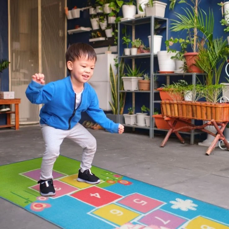 Kinderteppich Hüpfspiel 180x70 cm – Bild 3