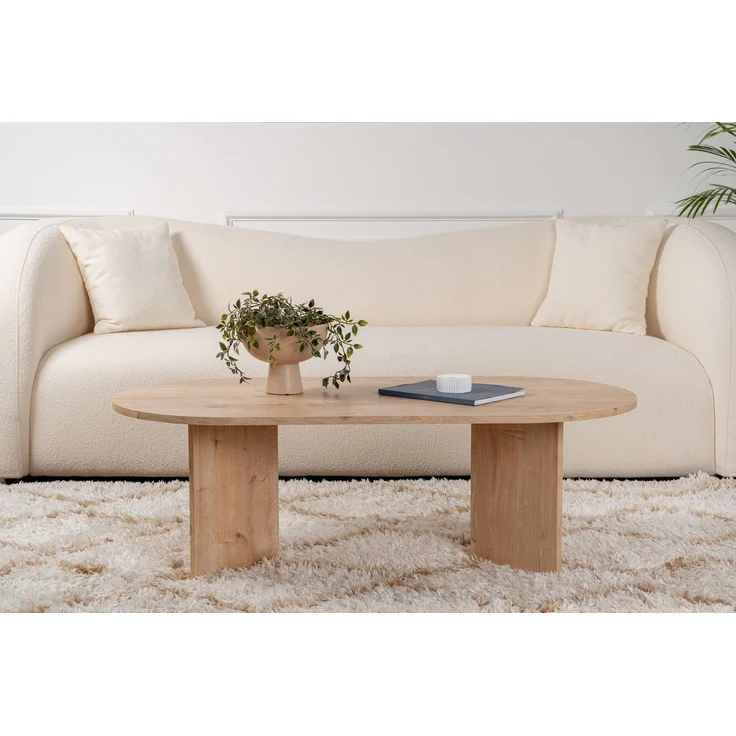 Skye Decor Couchtisch 100% MELAMINE COATED PARTICLE BOARD, 39,8 cm x 60 cm x 119 cm 909NRD11 – Bild 2