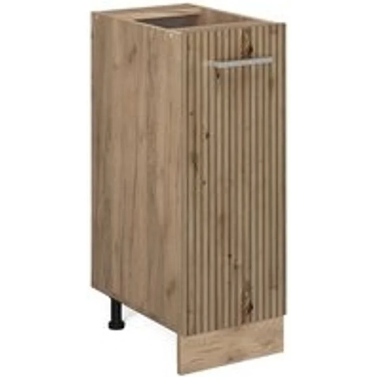 Apothekerschrank R-Line Artisan-Eiche 30 cm ohne Arbeitsplatte Vicco – Bild 6