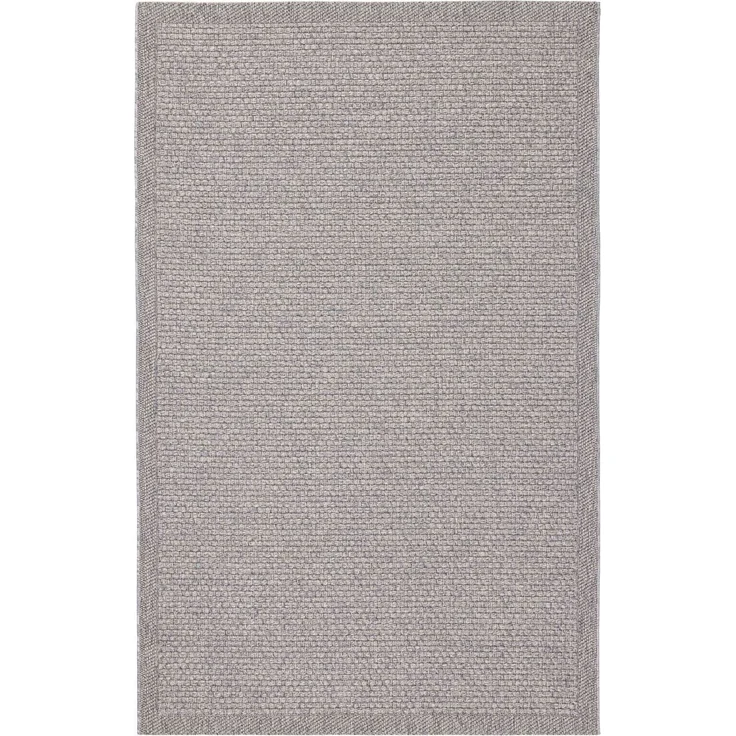 Moderner Naturteppich 77 x 300 cm Polypropylen Grau 88779897 [en. casa] – Bild 1