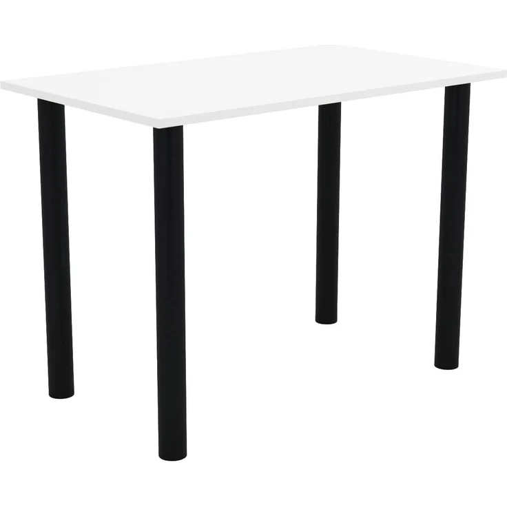 AKKE Esstisch, Esszimmertisch mit schwarzen Beinen Küchentisch Bürotisch 2mm PVC – Bild 1