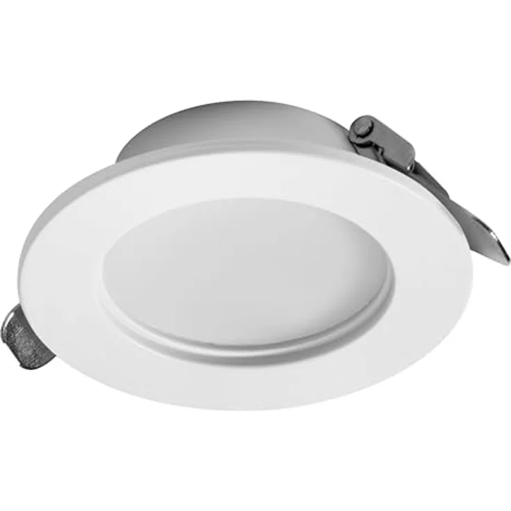 Osram Essential LED Einbaustrahler IP44, 4,5W 240lm dimmbar, 3er Set Badezimmer Downlight, warmweiß 3000K, Metallgehäuse – Bild 3