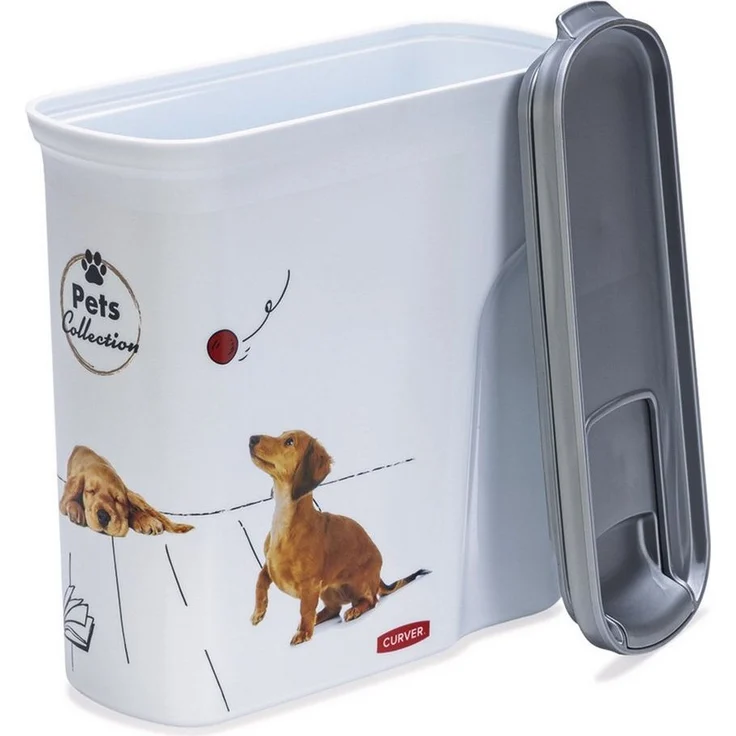 Curver Futterbehälter Hundefutter Container weiß – Bild 2