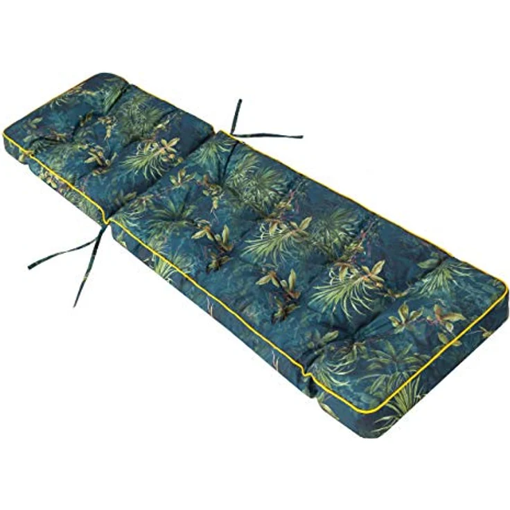 Bjird Liegenauflage, Polyester grüne Wiese, 200 x 55 x 8 cm – Bild 8