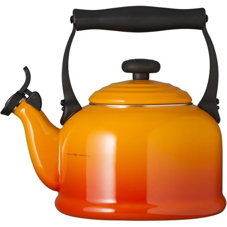 Le Creuset Wasserkessel Tradition Ofenrot - Orange
