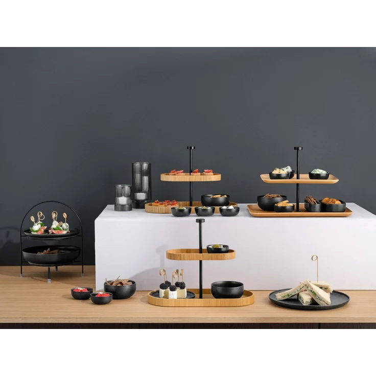 ASA Selection Etagere 2-stufig Oval Wood – Bild 2