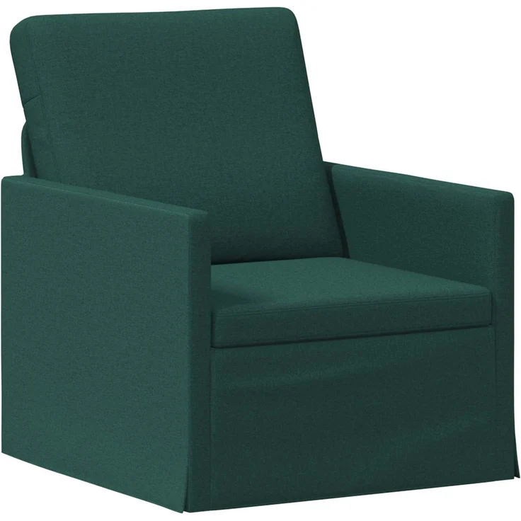 vidaXL Sofa-Set 2 pcs Dunkelgrün Stoff 3433139 – Bild 3