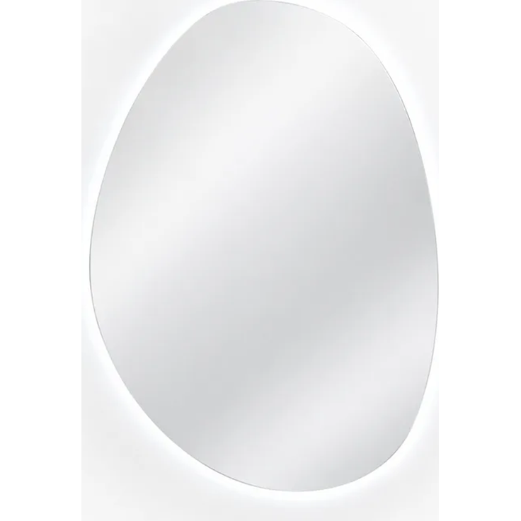 Badezimmerspiegel 80 x 5 x 60 cm, silberfarben, mit dimmbarer LED-Beleuchtung und Antibeschlagfunktion – Bild 4