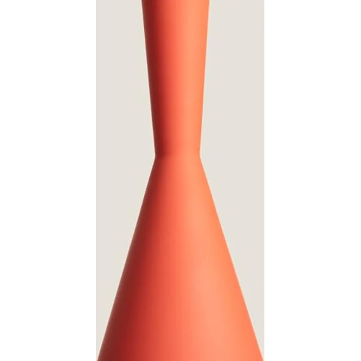 LEDKIA LIGHTING Hängeleuchte Lennon, Kegelförmiges Vintage-Design, Höhenverstellbares Kabel, Aluminium Metall, Terrakotta, Geeignet für E27-Glühlampen – Bild 5