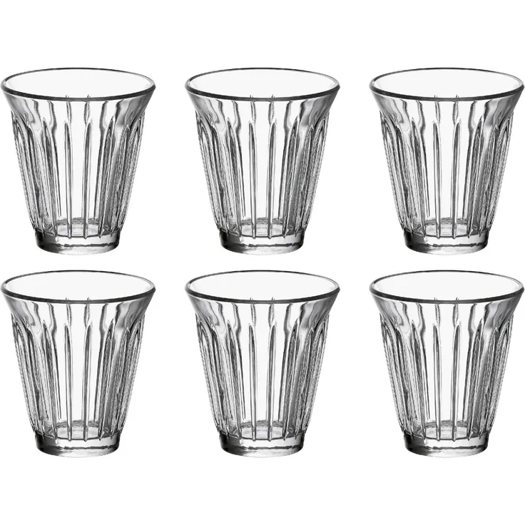 La Rochére 'Zinc' Wasserglas, 6 Stück, Glas, 170 ml