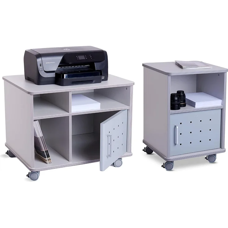 Rocada Ablagewagen RD 4030/1 47x70x48cm 2 Fächer grau – Bild 11